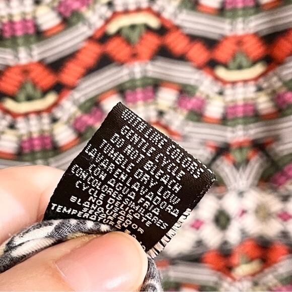 Love By Chesley Stretch Printed Scoop Neck Sleeveless Bodycon Dress Brown 2X - Picture 13 of 13